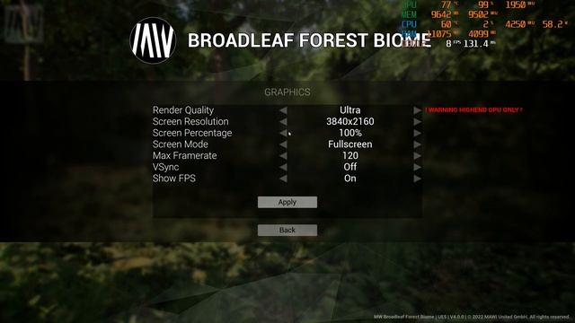 Ultra Realistic Forest Unreal Engine 5 Demo RTX 3080 4K Ultra FPS Test - MAWI Broadleaf Forest Demo смотреть онлайн