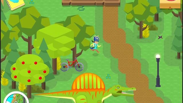 Dino Dana - Experiments #1: Meets Spinosaurus | Eftsei Gaming