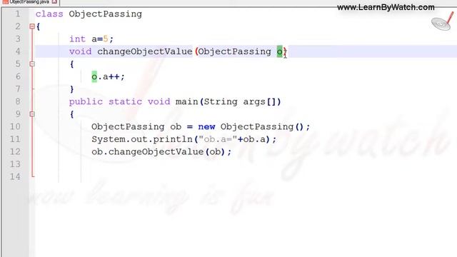 What is object passing in JAVA | Learn JAVA with Practical Examples | Vineet Agrawal смотреть онлайн