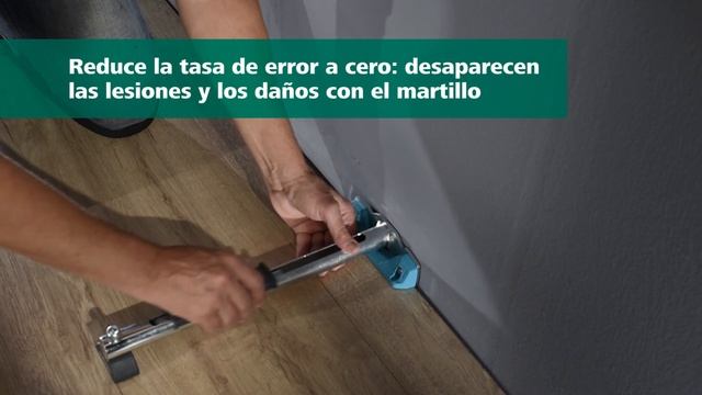 Dispositivo de tracción y martillado | Para la unión de suelo laminado | wolfcraft смотреть онлайн