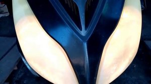 Скутер. Ремонт кнопки переключения света.