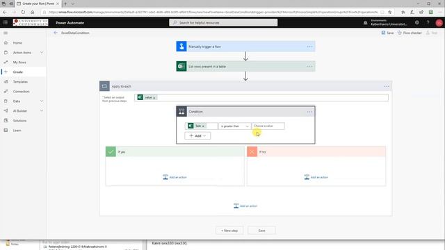 Microsoft Power Automate | Read Excel and send Email | Tutorial смотреть онлайн