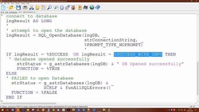 PowerBasic Windows and Console complier, 3rd Party Add-ons - SQL Tools from Perfect Sync part 2 смотреть онлайн
