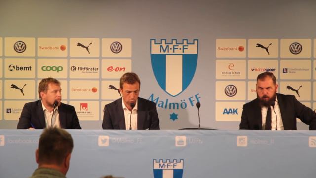 MFFtv: Presskonferens efter MFF – ÖSK 1-0 смотреть онлайн