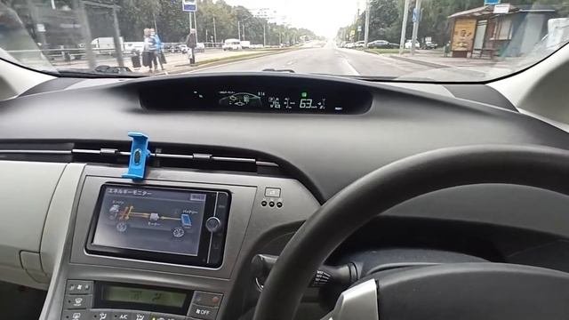 Toyota Prius 30 разгон 0-100км/ч
