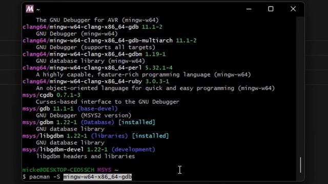How to Install MinGW (MSYS2) and Run C, C++ program in Microsoft Visual Studio( VS Code)|Ada Code| смотреть онлайн