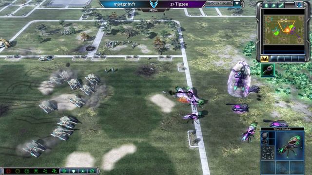 C&C3: Kane's Wrath 1vs1- mjy (Z) vs. z+Tipzee (R17) смотреть онлайн