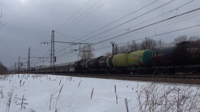 Видеомикс #47 Поезда Рязанского хода / Новая "Синара" с пятью вагонами, два зелёных ВЛа, ЭП2К и ЭП2 смотреть онлайн