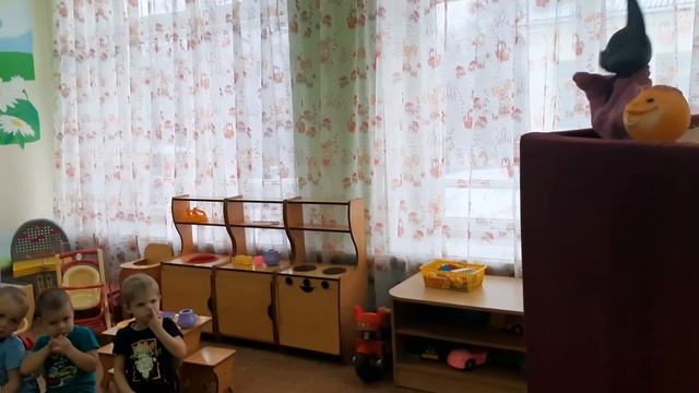 Кукольный театр сказка "Колобок". Для детей от 2 до 3 лет. смотреть онлайн