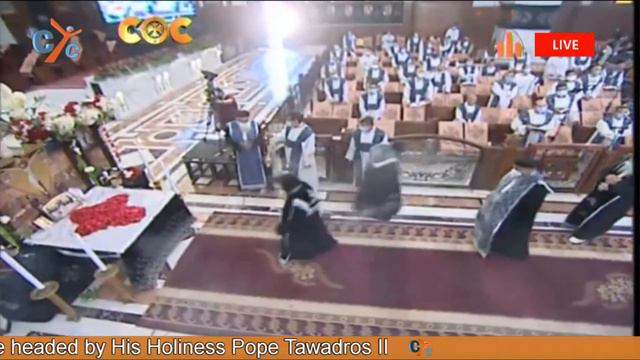 Live Egypt : The Prayers of Great Friday Holy Pascha from the Cathedral of Saint Mark, Cairo смотреть онлайн