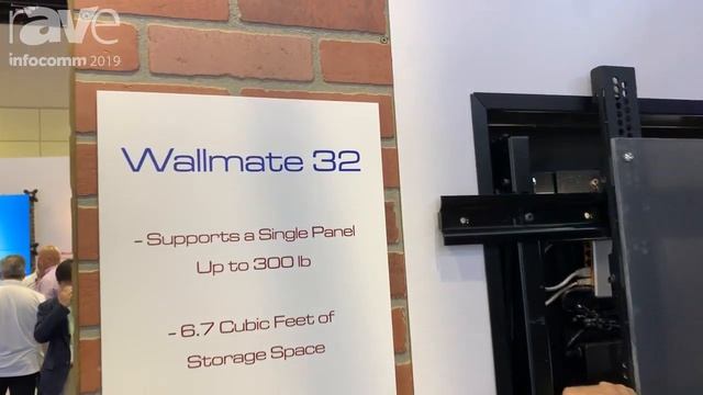InfoComm 2019: rp Visual Solutions Presents Wallmate 32 Max for up to 98-inch Flat Panels смотреть онлайн