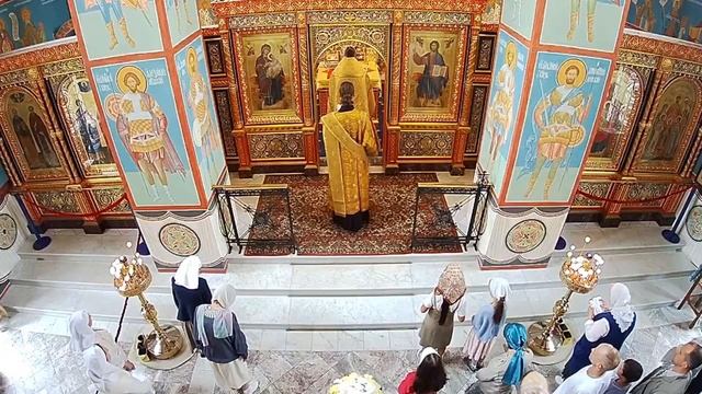 31.07.22. Литургия. Трансляция из храма Державной иконы Божией Матери смотреть онлайн
