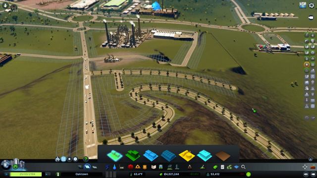 CITIES: SKYLINES Industries DLC: Trams, Industrial Construction and Zoning. смотреть онлайн