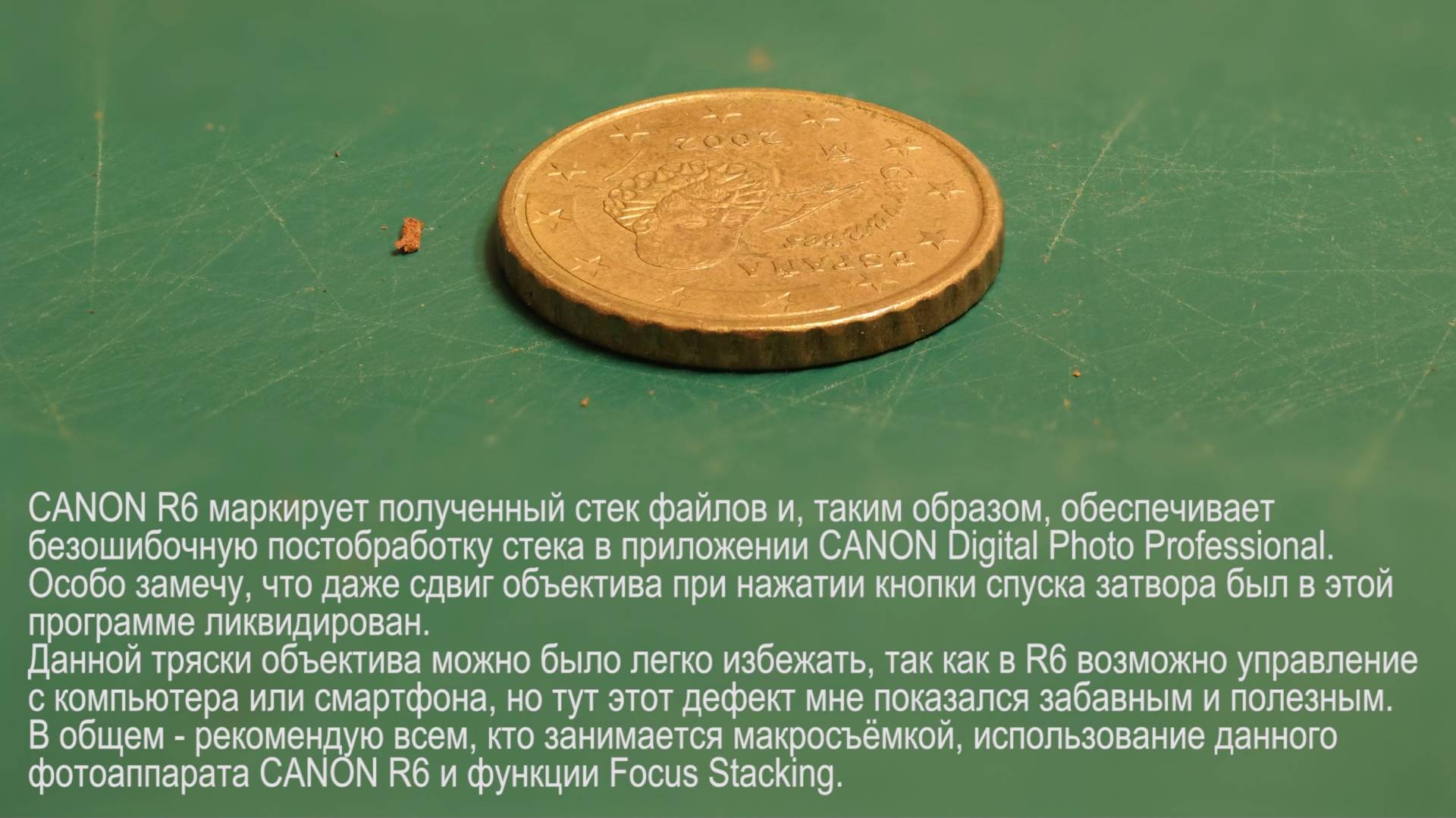 CANON R6 Focus Stacking