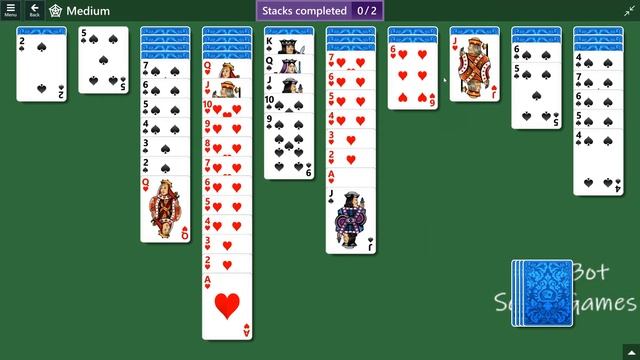 Microsoft Solitaire Collection - Spider - May 25 2021 смотреть онлайн