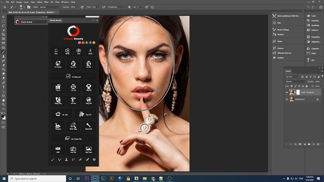 Extension Photoshop 1Touch Beauty - AI Liquify Retouch смотреть онлайн