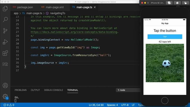 NativeScript Image Resize Update смотреть онлайн