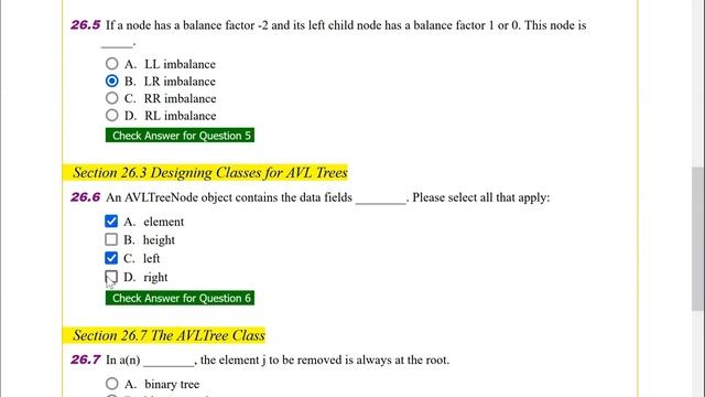 Daniel Liang Java Chapter 26 Multiple Choice Questions смотреть онлайн