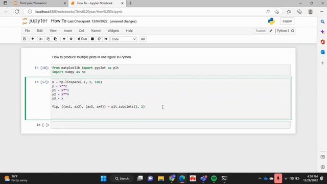 ✅ How To Produce Multiple Plots In One Figure In Python ? смотреть онлайн