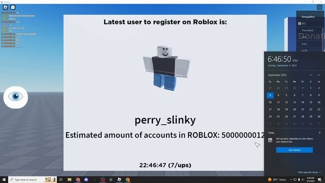 My Attempt at Trying to Get User ID 5,000,000,000 on Roblox смотреть онлайн