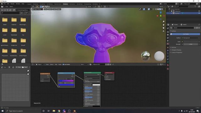 How To Make A Stylish Gradient in Blender! смотреть онлайн