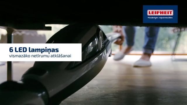 LEIFHEIT bezvadu putekļu sūcējs "Regulus PowerVac 2in1" смотреть онлайн