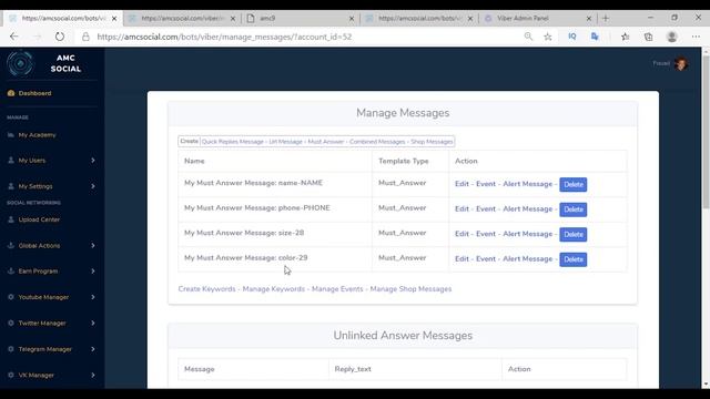 AMC Viber Manager | How to create an Viber chatbot смотреть онлайн