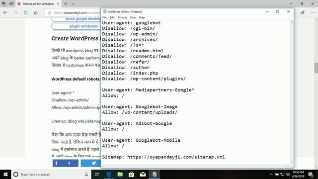 Wordpress Robots.txt in Hindi | Create and Add Robots.txt File for Wordpress смотреть онлайн
