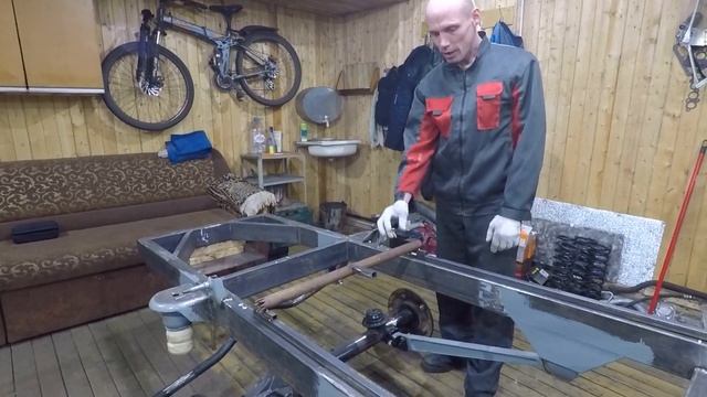 Тяжёлое время при строительстве рамного вездехода смотреть онлайн