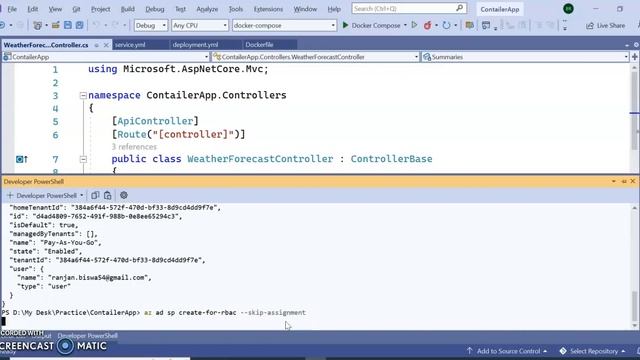 Deploying an ASP.NET Core 6.0 Web API on Azure Kubernetes Service(AKS) with Visual Studio 2022 смотреть онлайн