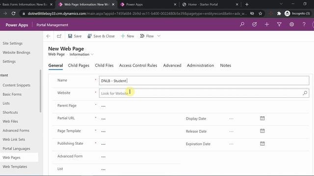 How to Configure Advance Form in Power App Portal? Microsoft Dynamics 365 Portal Development смотреть онлайн