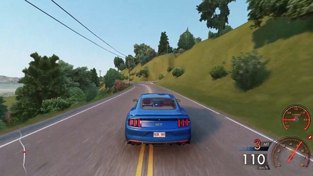 696WHP Manual Supercharged Ford Mustang GT Full Send on Mulholland Dr | Assetto Corsa смотреть онлайн