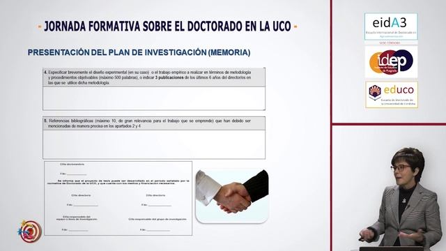 Jornada Formativa sobre el Doctorado en la UCO_ 1 смотреть онлайн