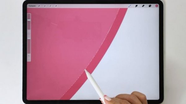 Уроки Procreate. 45. Почему не заливается контур. Заливка. Порог Color Drop