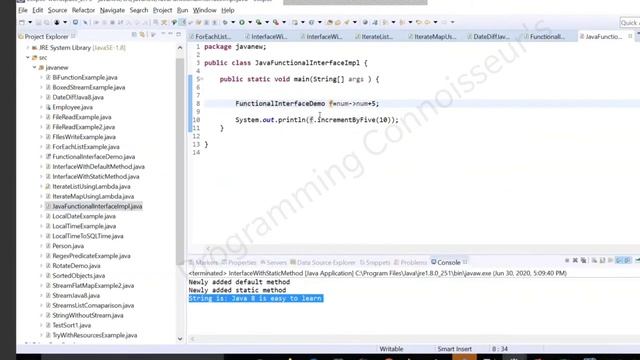 Java8 Interface |Java interface | Java functional Interface смотреть онлайн