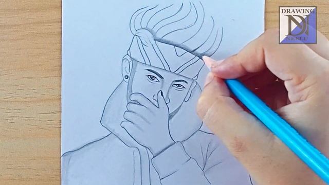 How To Draw a attitude Boy step by step | Pencil sketch for beginner | Boy drawing easy tutorial смотреть онлайн