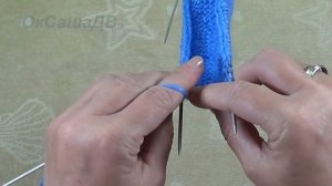 Бесшовные тапочки - следки спицами. Вяжем с Оксаной Валерьевной.