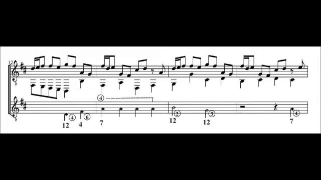 Bach: Wachet auf ruft uns die Stimme, BWV 140, BWV 645, for two guitars смотреть онлайн
