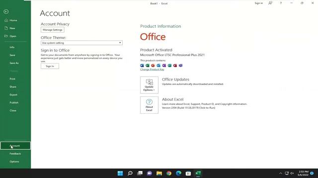 How to Update Microsoft Office, Outlook, Word, Excel, PowerPoint | How to Update Office 365 смотреть онлайн