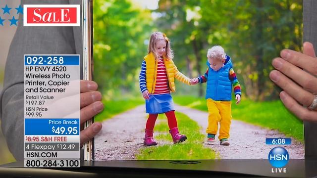 HP Envy 4520 Wireless Photo Printer, Copier and Scanner ... смотреть онлайн