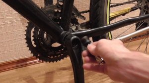 Как легко и просто снять шатуны (педали). Съемник шатунов велосипеда