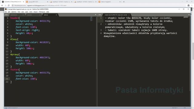 1. Praktyczny egzamin e14 Arkusz - E.14-01-17.01 (PhP) 2017 #e14 #ee09 смотреть онлайн
