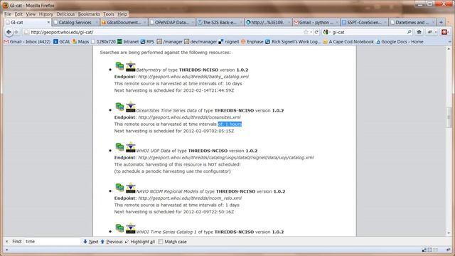 GI-CAT demo using OpenSearch in Matlab to return DAP data смотреть онлайн