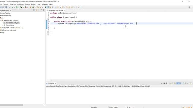 How to launch chrome browser using selenium WebDriver || Frist Selenium WebDriver code using java смотреть онлайн