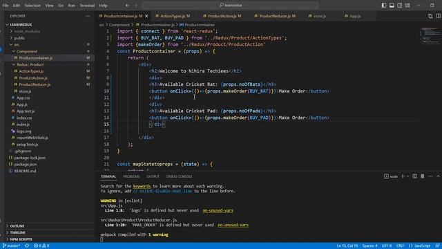 Multiple Reducers handling in React JS Application | Combine reducers | React Redux Tutorial смотреть онлайн