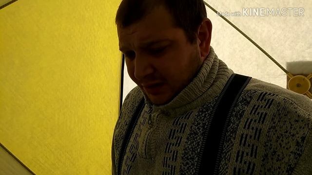 Зимняя рыбалка в Кудиновских карьерах. смотреть онлайн