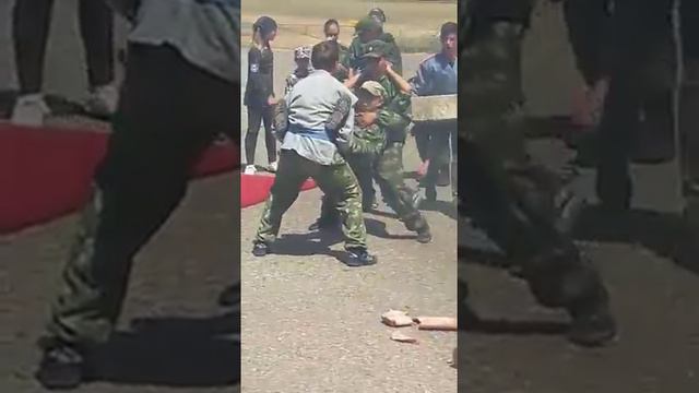 Показано выступление. Лагерь "Сотник" 2017 год смотреть онлайн