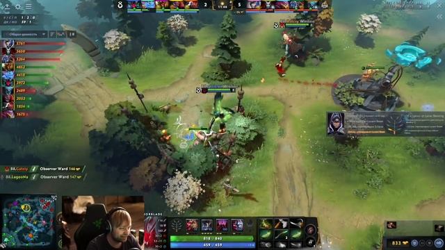 НС смотрит игру B8 Vs Fantastic Five | DPC 2021/2022 | Дивизион 2 | Восточная Европа