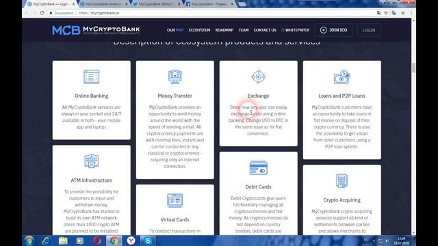 MyCryptoBank - онлайн-банк, позволяющий любому клиенту осуществлять полный спектр банковских услуг смотреть онлайн