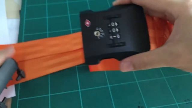 How to set up 3 pin TSA Luggage strap смотреть онлайн